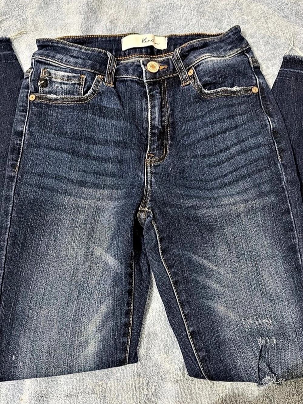 Kancan skinny jeans Distressed in Blue Waist 3/25